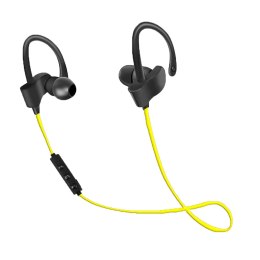 EH188Y ES PERANZA SŁUCHAWKI DOUSZNE BLUETOOTH S PORTOWE CZARNO-ŻÓŁTE