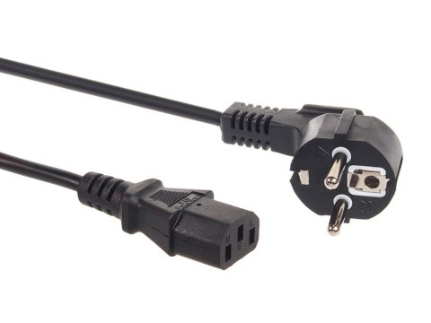 KABEL ZASILAJĄCY MACLEAN, 3 PIN, IEC C13, WTYK EU, 1.5M, MCTV-691 KABEL ZASILAJĄCY MACLEAN, 3 PIN, IEC C13, WTYK EU, 1.5M, MCTV-691