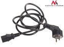 KABEL ZASILAJĄCY MACLEAN, 3  PIN, IEC C13, WTYK EU, 1.5M, MCTV-691