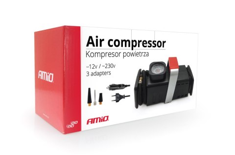 KOM PRESOR SAMOCHODOWY POM PKA 12V 230V ACOM P-02 AMIO-01134 KOM PRESOR SAMOCHODOWY POM PKA 12V 230V ACOM P-02 AMIO-01134