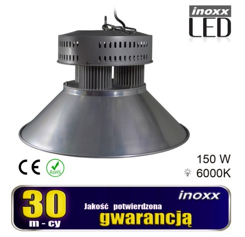 LAM PA  PRZEMYSŁOWA LED 150W HIGH BAY COB 6000K ZIMNA 13 500LM