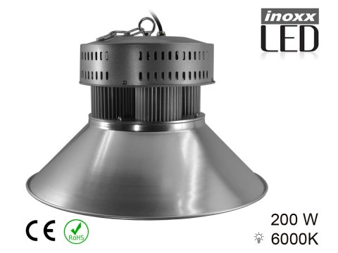 LAM PA PRZEMYSŁOWA LED 200W HIGH BAY COB 6000K ZIMNA 18 000LM LAM PA PRZEMYSŁOWA LED 200W HIGH BAY COB 6000K ZIMNA 18 000LM