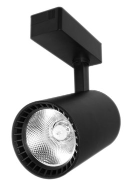 LAM PA SKLE POWA LED REFLEKTOR SZYNOWY JEDNOFAZOWY CZARNY 30W 2250 LM ŚWIATŁO CIE PŁE 3000K