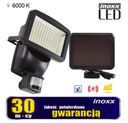 LAM PA SOLARNA NAŚWIETLACZ LED 120 DIOD SMD Z CZUJNIKIEM RUCHU I ZMIERZCHU