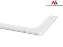 LISTWA MASKUJĄCA MACLEAN, DO KABLI, NAROŻNA, PLASTIK SYSTEMOWA, W 127x127x21,5 MM, MC-697