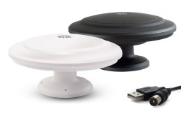 MISTRAL MI-ANT04 SU PERCZUŁA DOOKÓLNA AKTYWNA ANTENA SAMOCHODOWA TV DVB-T Z ULTRA MOCNYM MAGNESEM I UCHWYTEM BOCZNYM