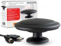 MISTRAL MI-ANT04 SU PERCZUŁA DOOKÓLNA AKTYWNA ANTENA SAMOCHODOWA TV DVB-T Z ULTRA MOCNYM MAGNESEM I UCHWYTEM BOCZNYM