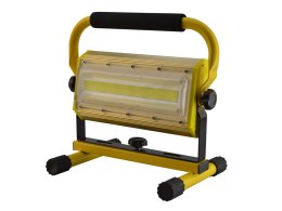 NAŚWIETLACZ  PRZENOŚNY LED 100W 6000K AKU/ 230V