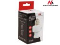 O PRAWA ŻARÓWKI MACLEAN, E27, MAx. 100W, Z CZUJNIKIEM ZMIERZCHU, TIMER, KOLOR BIAŁY, MCE21W