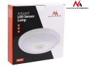 PLAFON LED Z CZUJNIKIEM RUCHU MACLEAN, CZUJNIK PIR, ZASIĘG 6M, 12W, BARWA NEUTRALNA BIAŁA (4000K), MCE131