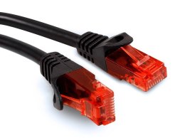PRZEWÓD KABEL  PATCHCORD UTP MACLEAN, WTYK-WTYK, CAT6, 20M, CZARNY, MCTV-741