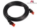 PRZEWÓD KABEL  PATCHCORD UTP MACLEAN, WTYK-WTYK, CAT6, 20M, CZARNY, MCTV-741