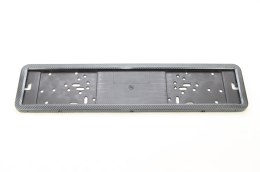 RAMKA TABLICY REJESTRACYJNEJ STAL NIERDZEWNA CARBON L PF 002 AMIO-01120