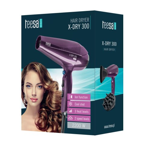 SUSZARKA DO WŁOSOW X-DRY 300 2200W SUSZARKA DO WŁOSOW X-DRY 300 2200W