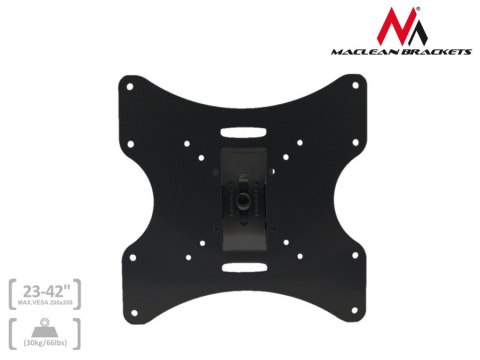 UCHWYT DO TELEWIZORA LUB MONITORA MACLEAN, UNIWERSALNY, MAx VESA 200x200, 23-50", 30KG, CZARNY, MC-501A B UCHWYT DO TELEWIZORA LUB MONITORA MACLEAN, UNIWERSALNY, MAx VESA 200x200, 23-50", 30KG, CZARNY, MC-501A B
