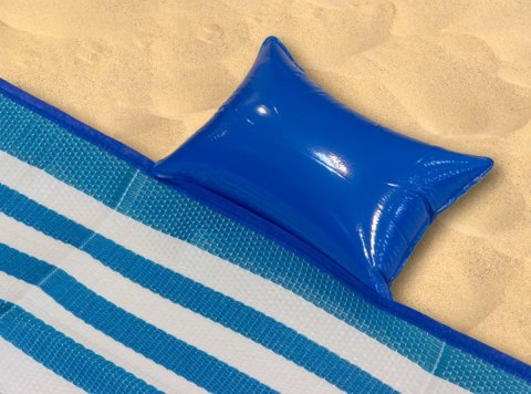 AG366A MATA PLAŻOWA Z PODUSZKĄ ZIELONA AG366A MATA PLAŻOWA Z PODUSZKĄ ZIELONA