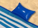 AG366B MATA  PLAŻOWA Z  PODUSZKĄ CZERWONA