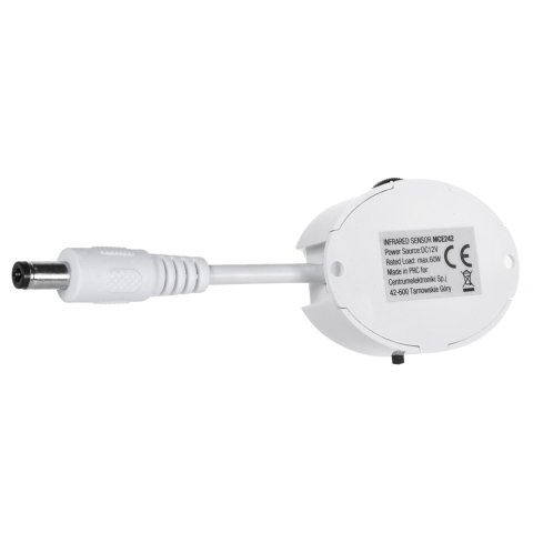 CZUJNIK RUCHU PIR MACLEAN, NA PODCZERWIEŃ, DO TAŚM LEDOWYCH, 12V DC, MAx. 60W, MCE242 CZUJNIK RUCHU PIR MACLEAN, NA PODCZERWIEŃ, DO TAŚM LEDOWYCH, 12V DC, MAx. 60W, MCE242