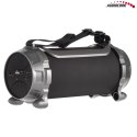 GŁOŚNIK BAZOOKA BLUETOOTH AUDIOCORE, RADIO FM, KARTA MICROSD, CZARNY, MOC 100W, 2000MAH, AC890