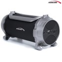 GŁOŚNIK BAZOOKA BLUETOOTH AUDIOCORE, RADIO FM, KARTA MICROSD, CZARNY, MOC 100W, 2000MAH, AC890