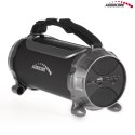 GŁOŚNIK BAZOOKA BLUETOOTH AUDIOCORE, RADIO FM, KARTA MICROSD, CZARNY, MOC 100W, 2000MAH, AC890