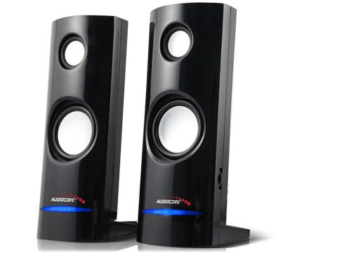 GŁOŚNIKI KOM PUTEROWE 8W USB BLACK AUDIOCORE AC860 GŁOŚNIKI KOM PUTEROWE 8W USB BLACK AUDIOCORE AC860