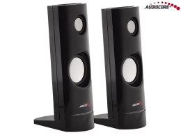 GŁOŚNIKI KOM PUTEROWE 8W USB BLACK AUDIOCORE AC860