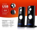GŁOŚNIKI KOM PUTEROWE 8W USB BLACK AUDIOCORE AC860