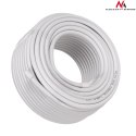 KABEL  PRZEWÓD KONCENTRYCZNY ANTENOWY/SATELITARNY MACLEAN, 1.0CCS RG6, 25M, MCTV-574