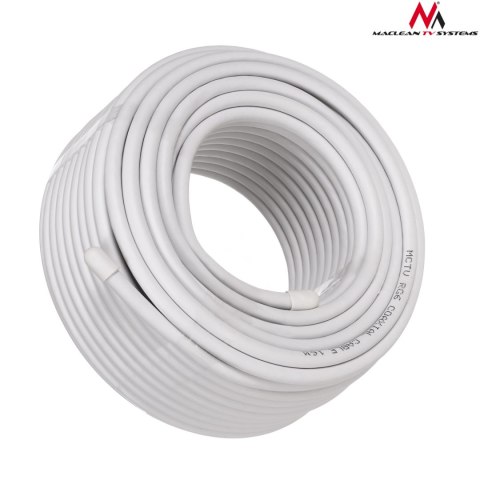 KABEL PRZEWÓD KONCENTRYCZNY ANTENOWY/SATELITARNY MACLEAN, 1.0CCS RG6, 25M, MCTV-574 KABEL PRZEWÓD KONCENTRYCZNY ANTENOWY/SATELITARNY MACLEAN, 1.0CCS RG6, 25M, MCTV-574