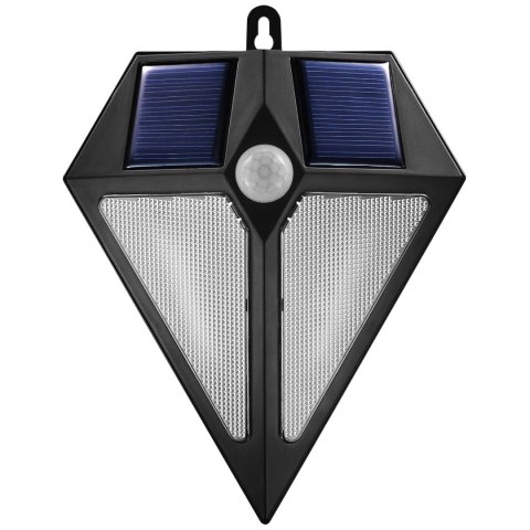 LAM PA LED MACLEAN, SOLARNA, ŚCIENNA, Z CZUJNIKIEM RUCHU, 6 LED, 2x SOLAR, MCE168 LAM PA LED MACLEAN, SOLARNA, ŚCIENNA, Z CZUJNIKIEM RUCHU, 6 LED, 2x SOLAR, MCE168