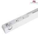 LAM PA LED MACLEAN, Z RUCHOMYM SENSOREM RUCHU,HACZYK, 3xAAA, ON/OFF/AUTO2, TEM P. 4000K, ZASIĘG 3M, MCE235