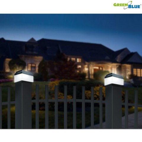 LAM PA SOLARNA LED NA SŁU PEK GREENBLUE, 60x60MM, DASZEK KO PERTOWY, GB126 LAM PA SOLARNA LED NA SŁU PEK GREENBLUE, 60x60MM, DASZEK KO PERTOWY, GB126