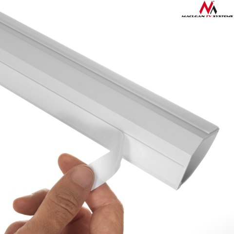 LISTWA MASKUJĄCA MACLEAN, KANAŁ KABLOWY, Z TAŚMĄ , BIAŁA, 1.5M 56*32MM, MCTV-576 LISTWA MASKUJĄCA MACLEAN, KANAŁ KABLOWY, Z TAŚMĄ , BIAŁA, 1.5M 56*32MM, MCTV-576