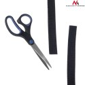 ORGANIZATOR KABLI MACLEAN, TAŚMA, RZE P, DWUSTRONNA, 20MM*15.3M, CZARNA, MCTV-542