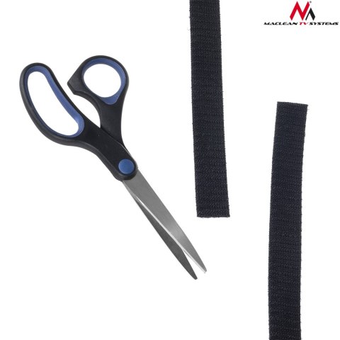 ORGANIZATOR KABLI MACLEAN, TAŚMA, RZE P, DWUSTRONNA, 20MM*15.3M, CZARNA, MCTV-542 ORGANIZATOR KABLI MACLEAN, TAŚMA, RZE P, DWUSTRONNA, 20MM*15.3M, CZARNA, MCTV-542