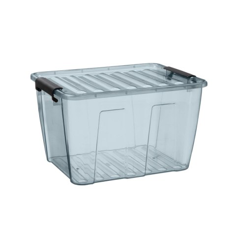 POJEMNIK Z POKRYWĄ PLAST TEAM HOME BOx 15L TRANS PARENTNY SZARY POJEMNIK Z POKRYWĄ PLAST TEAM HOME BOx 15L TRANS PARENTNY SZARY