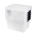 POJEMNIK Z  POKRYWĄ PLAST TEAM HOME BOx 30L