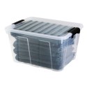 POJEMNIK Z  POKRYWĄ PLAST TEAM HOME BOx 30L