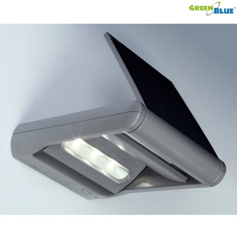 SOLARNA LAM PA ŚCIENNA GREENBLUE GB131 LED 12W - DWIA NIEZALEŻNE KIERUNKI ŚWIATŁA SOLARNA LAM PA ŚCIENNA GREENBLUE GB131 LED 12W - DWIA NIEZALEŻNE KIERUNKI ŚWIATŁA