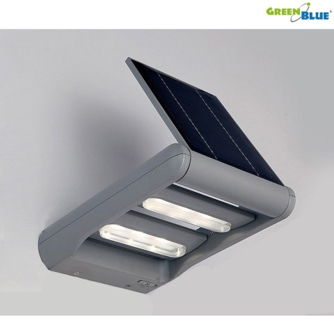 SOLARNA LAM PA ŚCIENNA GREENBLUE GB131 LED 12W - DWIA NIEZALEŻNE KIERUNKI ŚWIATŁA SOLARNA LAM PA ŚCIENNA GREENBLUE GB131 LED 12W - DWIA NIEZALEŻNE KIERUNKI ŚWIATŁA