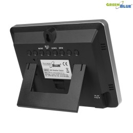 STACJA  POGODY BEZ PRZEWODOWA GREENBLUE, KOLOROWA, WIFI, FAZY KSIĘŻYCA, GB522
