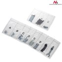 UCHWYT DO TELEWIZORA MACLEAN, MAx VESA 400x400, 26-70", DO 45KG, CZARNY, MC-781