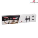 UCHWYT DO TELEWIZORA LUB MONITORA MACLEAN, MAx VESA 400x400, 32-70", 35KG, CZARNY, MC-748