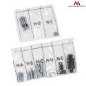 UCHWYT DO TELEWIZORA LUB MONITORA MACLEAN, MAx VESA 400x400, 32-70", 35KG, CZARNY, MC-748