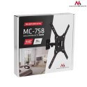 UCHWYT DO TELEWIZORA LUB MONITORA MACLEAN, UNIWERSALNY, MAx 400x400, 13-55", 30KG, CZARNY