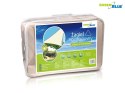 ŻAGIEL OGRODOWY ZACIENIACZ UV  POLIESTER 4M TRÓJKĄT GREENBLUE GB501 KREMOWY HYDROFOBOWA  POWIERZCHNIA