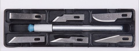 AG607A NOŻYK SKAL PEL + OSTRZA 6 SZT