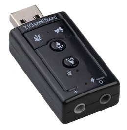 AK103B KARTA DŹWIĘKOWA VIRTUAL 7.1CH USB