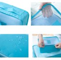 BQ28F ORGANIZER  PODRÓŻNY 6 SZT BLUE